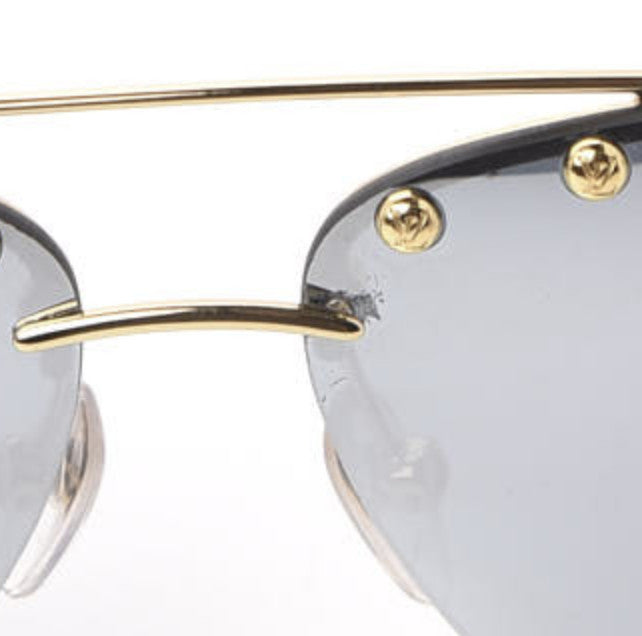 Louis Vuitton The Party Aviator Sunglasses Z0911U Blue 19 of 19