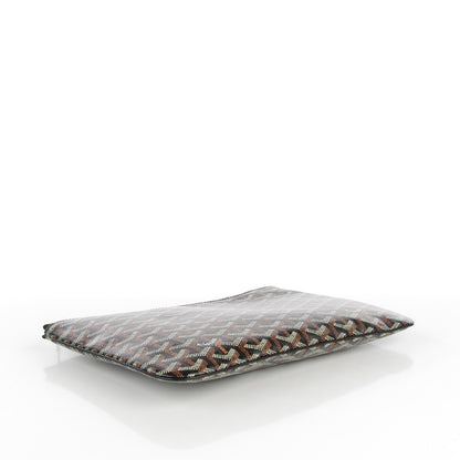 Goyard Goyardine Senat Pochette MM Black Gold 4 of 7