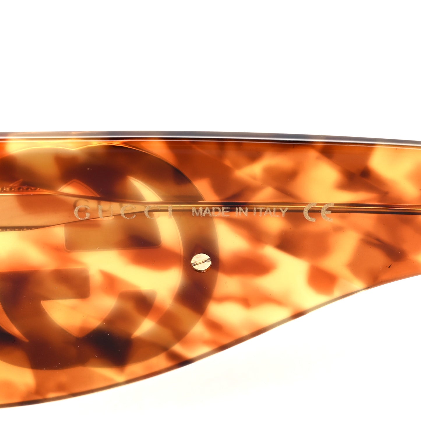 Oversized Aviator Sunglasses GG0152S Tortoise Mother Of Pearl