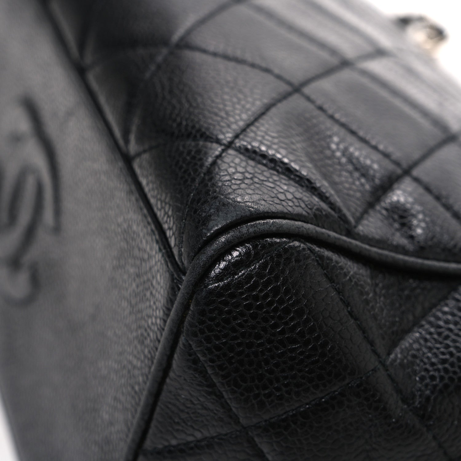 Chanel Caviar Quilted Shoulder Bag Black 12 of 12