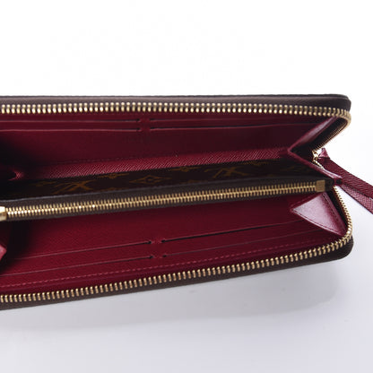 Louis Vuitton Monogram Clemence Wallet Fuchsia 5 of 8
