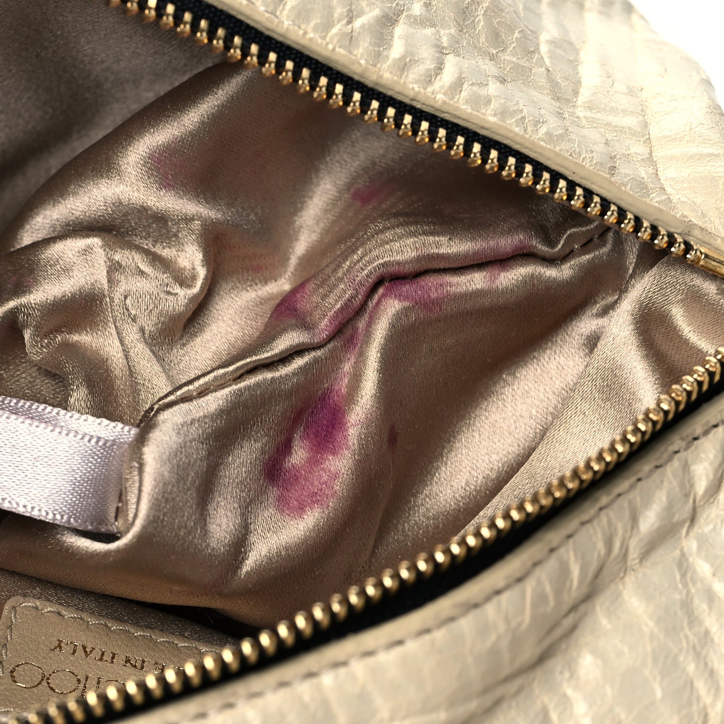 Crystal Chandra Chain Clutch