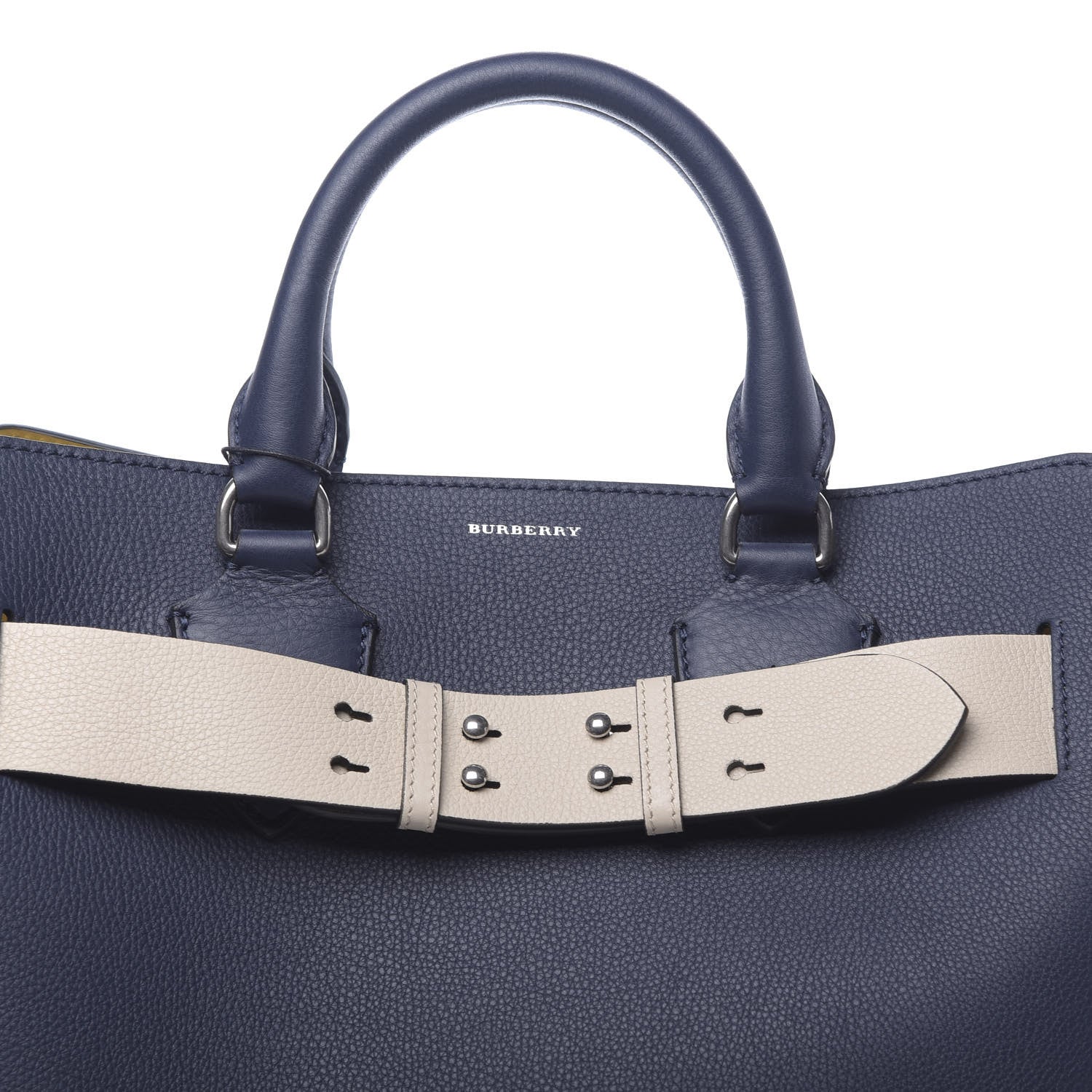 Burberry Soft Grain Calfskin Medium Belt Bag Regency Blue 8 of 10
