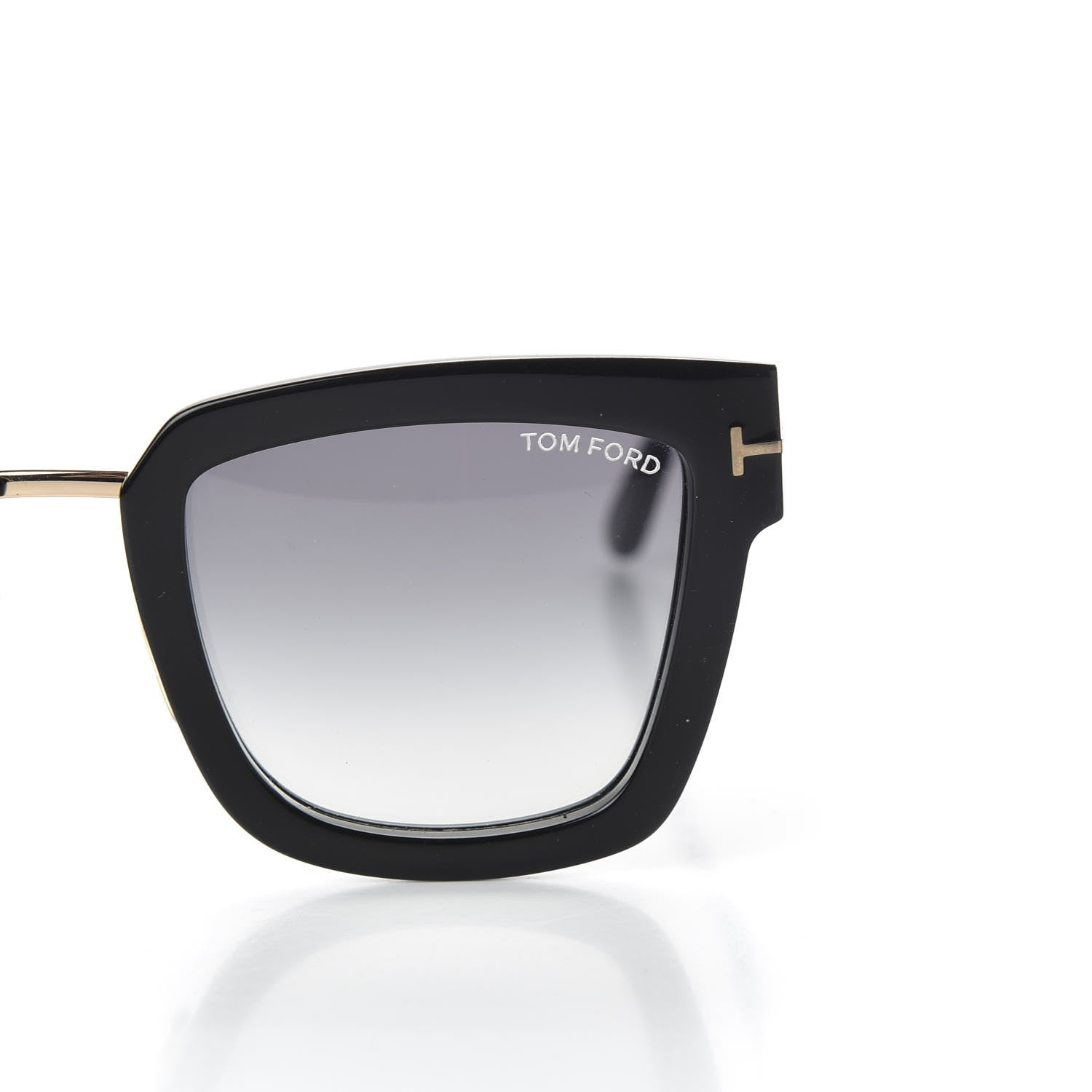 Tom Ford Acetate Lara Sunglasses TF573 Black 7 of 8