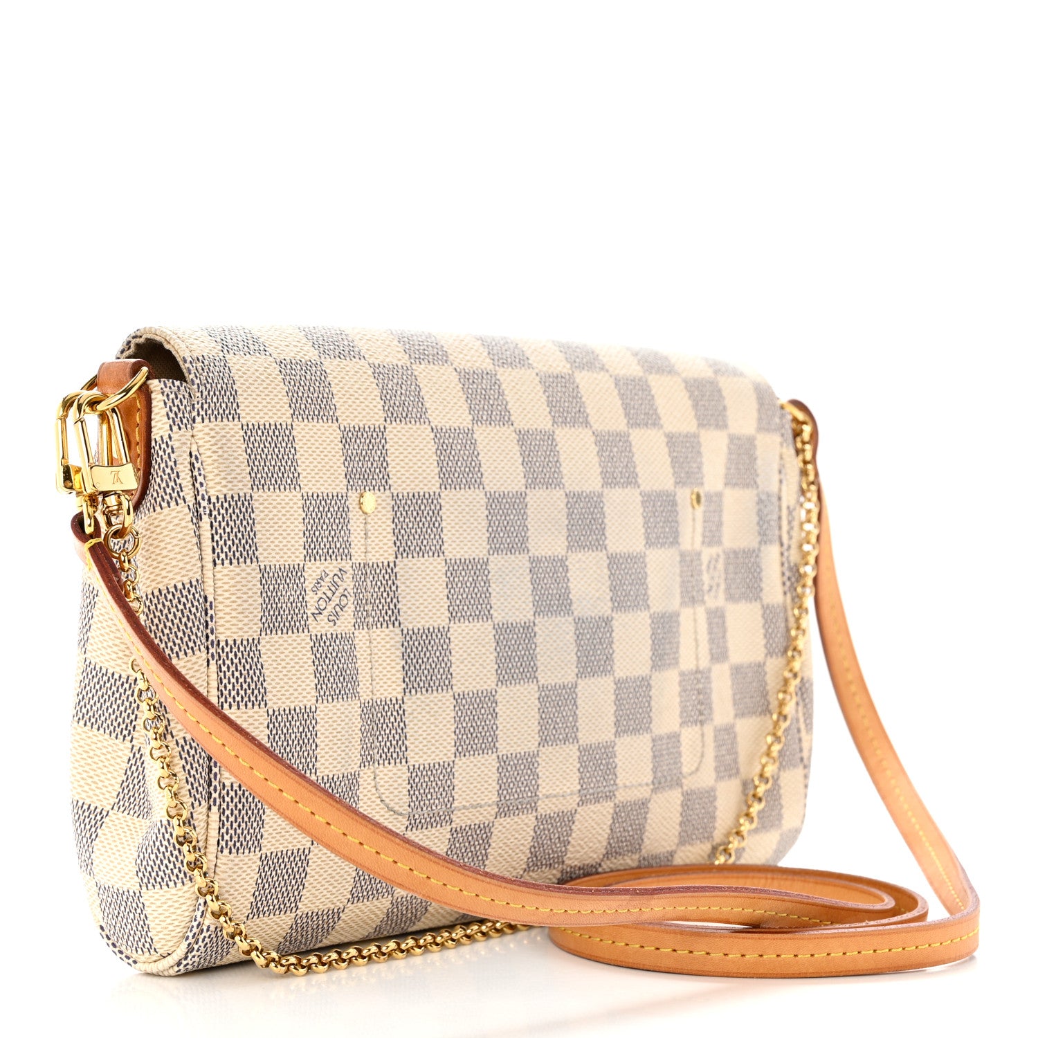 Louis Vuitton Damier Azur Favorite MM 3 of 10