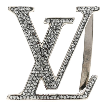 Louis Vuitton Strass 40mm LV Initiales Belt Buckle Black 1 of 3
