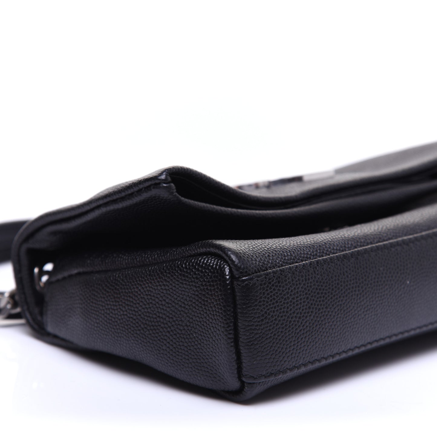 Grain De Poudre Monogram Toy West Hollywood Fold-Over Bag Black
