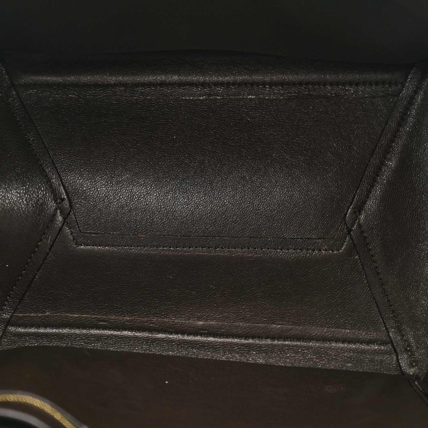 Supersoft Calfskin Sangle Bucket Bag Wood