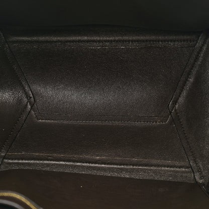 Celine Supersoft Calfskin Sangle Bucket Bag Wood 5 of 14