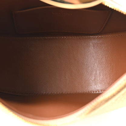 Valentino Garavani Metallic Nappa Mini Vlogo Moon Hobo Bag Gold 5 of 9