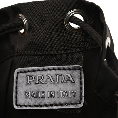 Prada Nylon Vela Drawstring Pouch Corinto 6 of 11