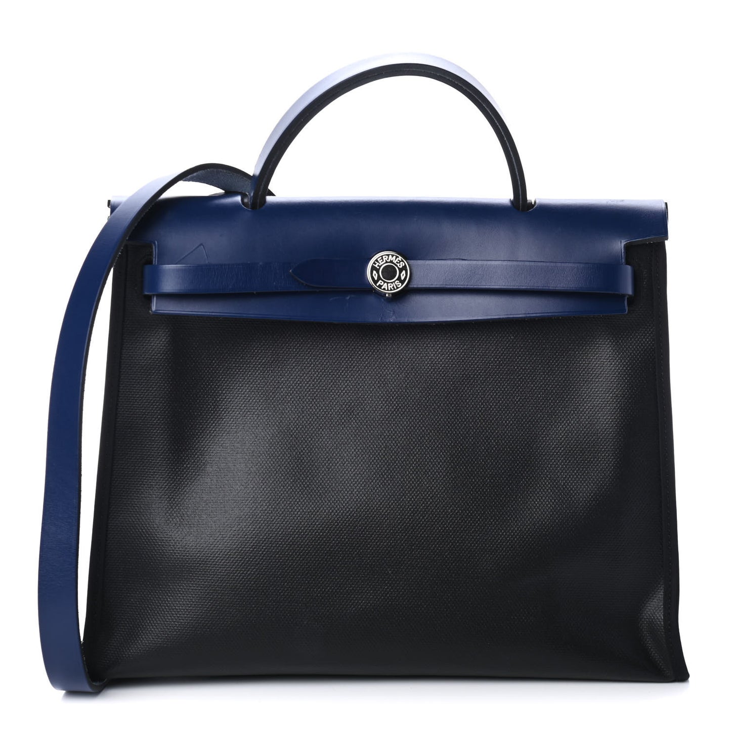 Toile H Berline Vache Hunter Herbag Zip PM 31 Bleu Encre Black