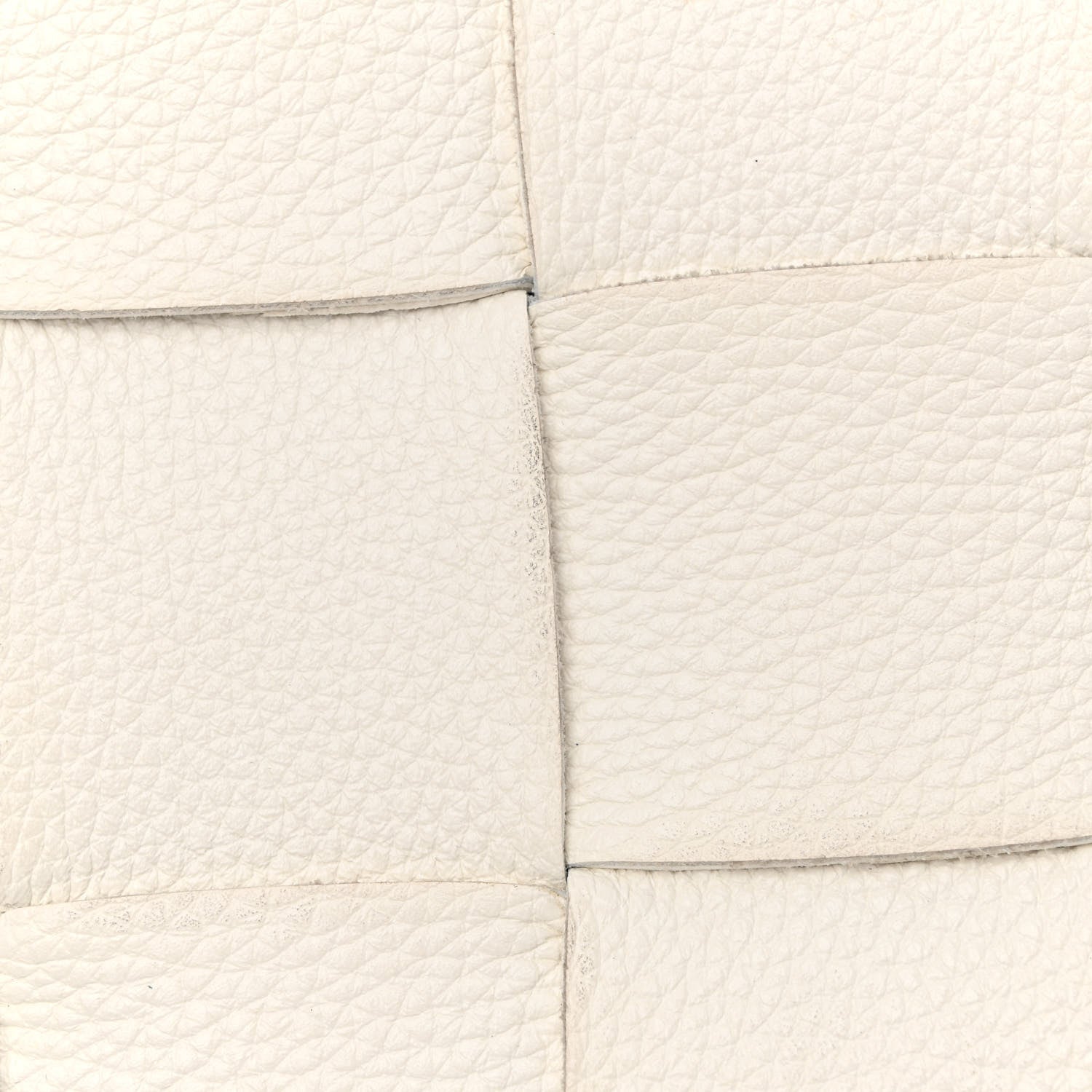 Bottega Veneta Grained Calfskin Maxi Intrecciato Cassette Crossbody Bag White 16 of 17