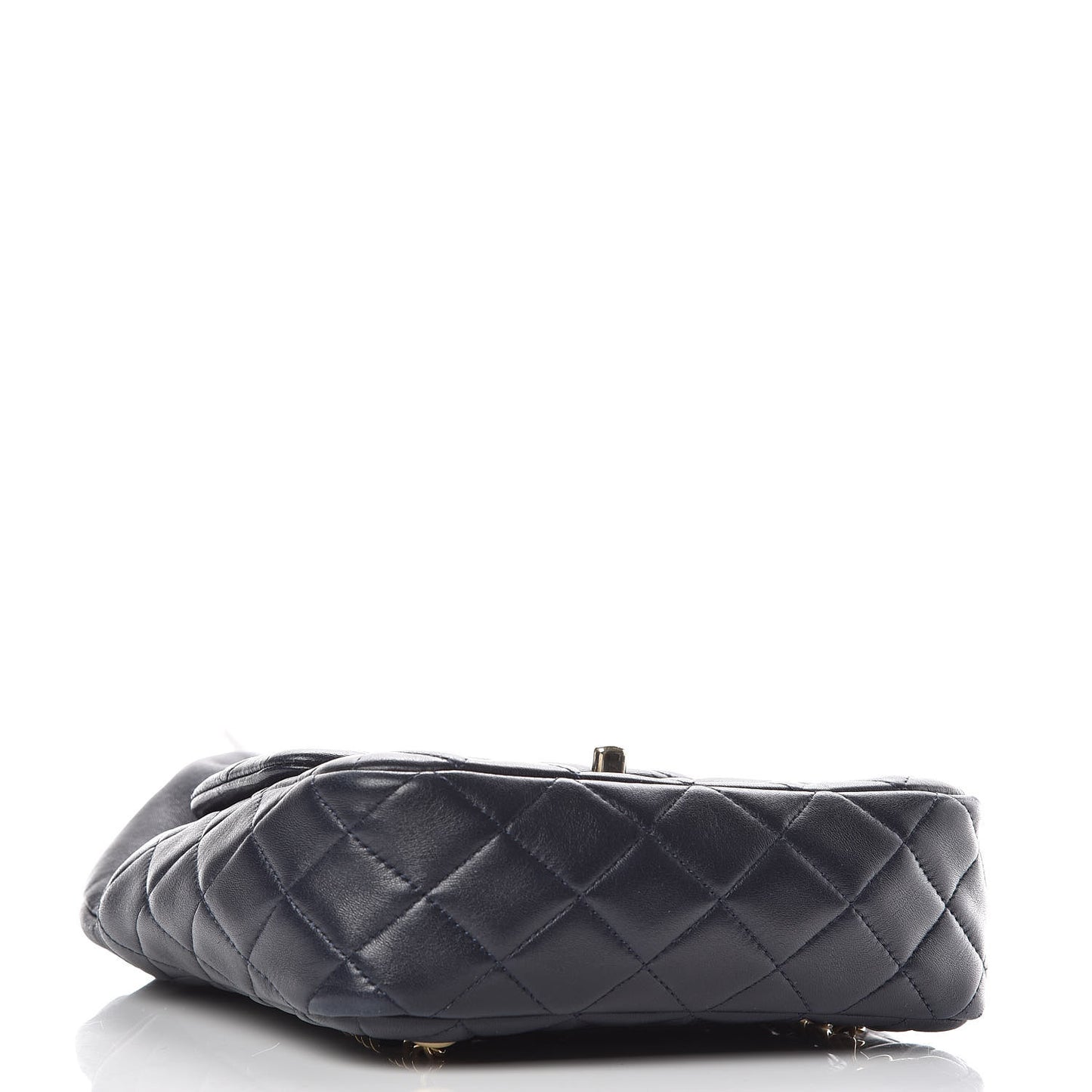 Lambskin Quilted Small in Seoul Backpack Navy