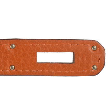 Hermes Taurillon Clemence Birkin 35 Potiron 20 of 21