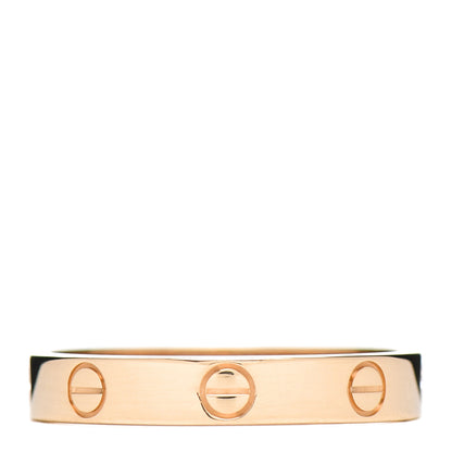 Cartier 18K Yellow Gold 3.5mm LOVE Wedding Band Ring 58 8.25 1 of 5