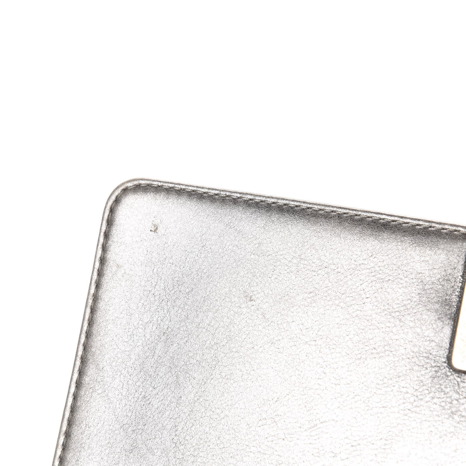 Chanel Metallic Calfskin Quilted Medium Boy Flap Silver 8 of 15