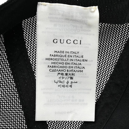 Gucci Nylon Monogram Baseball Hat L Black 9 of 9