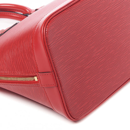 Louis Vuitton Epi Alma PM Castillan Red 6 of 9