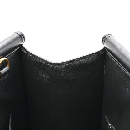 Dolce & Gabbana Calfskin Small Sicily Shopper Bag Black 13 of 14
