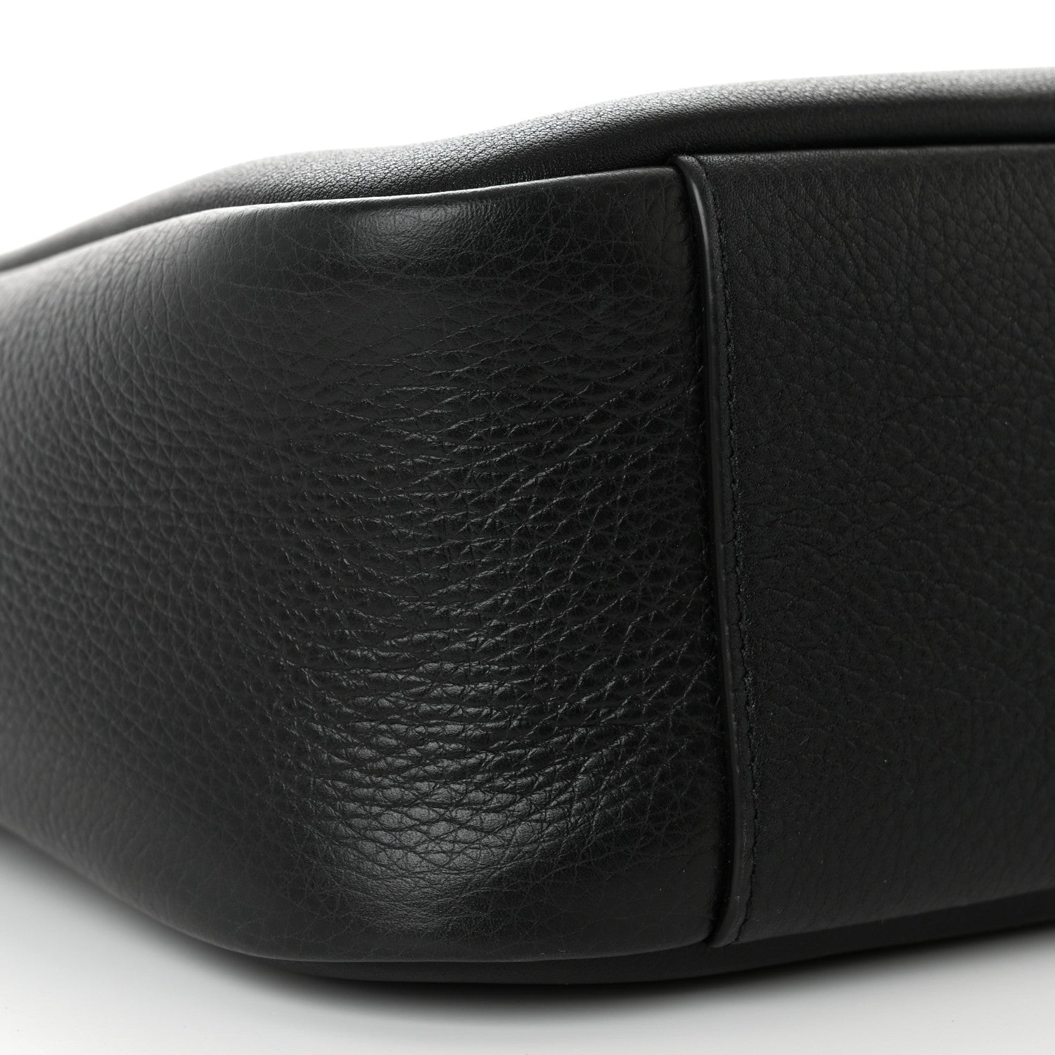 Saint Laurent Smooth Calfskin Small Le 5 A 7 Soft Hobo Black 10 of 12