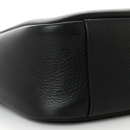 Saint Laurent Smooth Calfskin Small Le 5 A 7 Soft Hobo Black 10 of 12