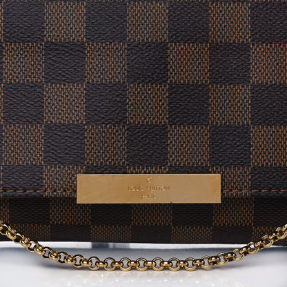 Louis Vuitton Damier Ebene Favorite MM 8 of 10