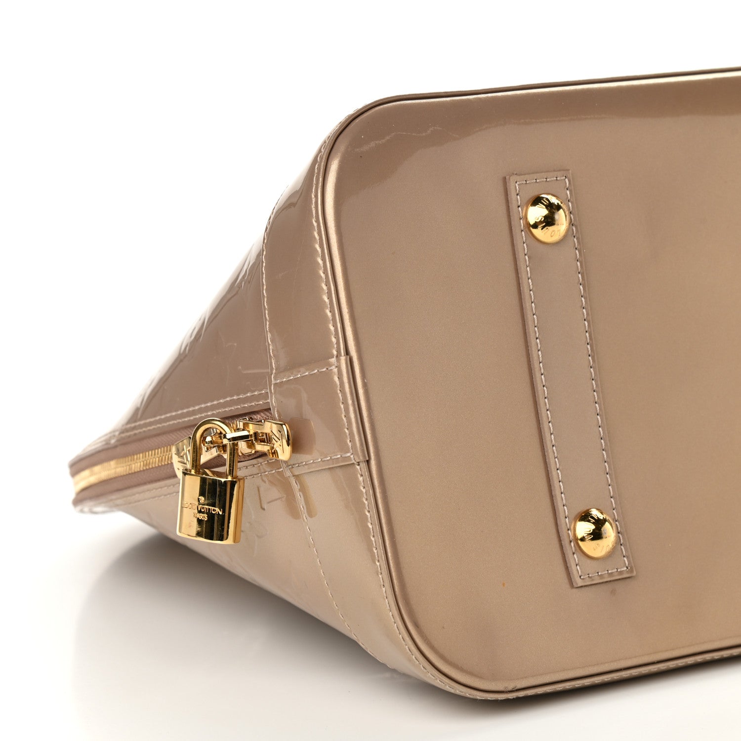 Louis Vuitton Vernis Alma GM Beige Poudre 7 of 8
