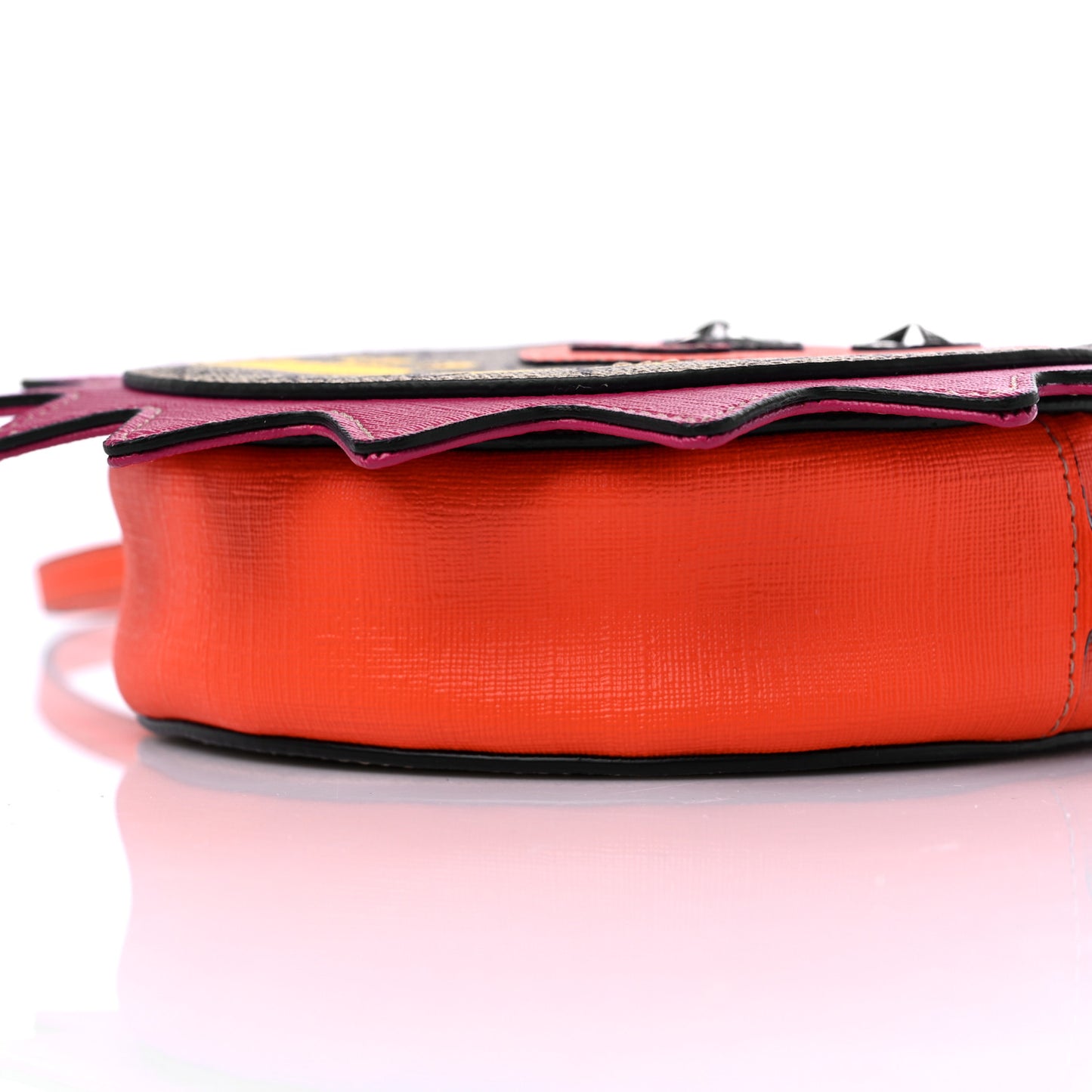 GG Supreme Childrens Hedgehog Crossbody Bag Orange