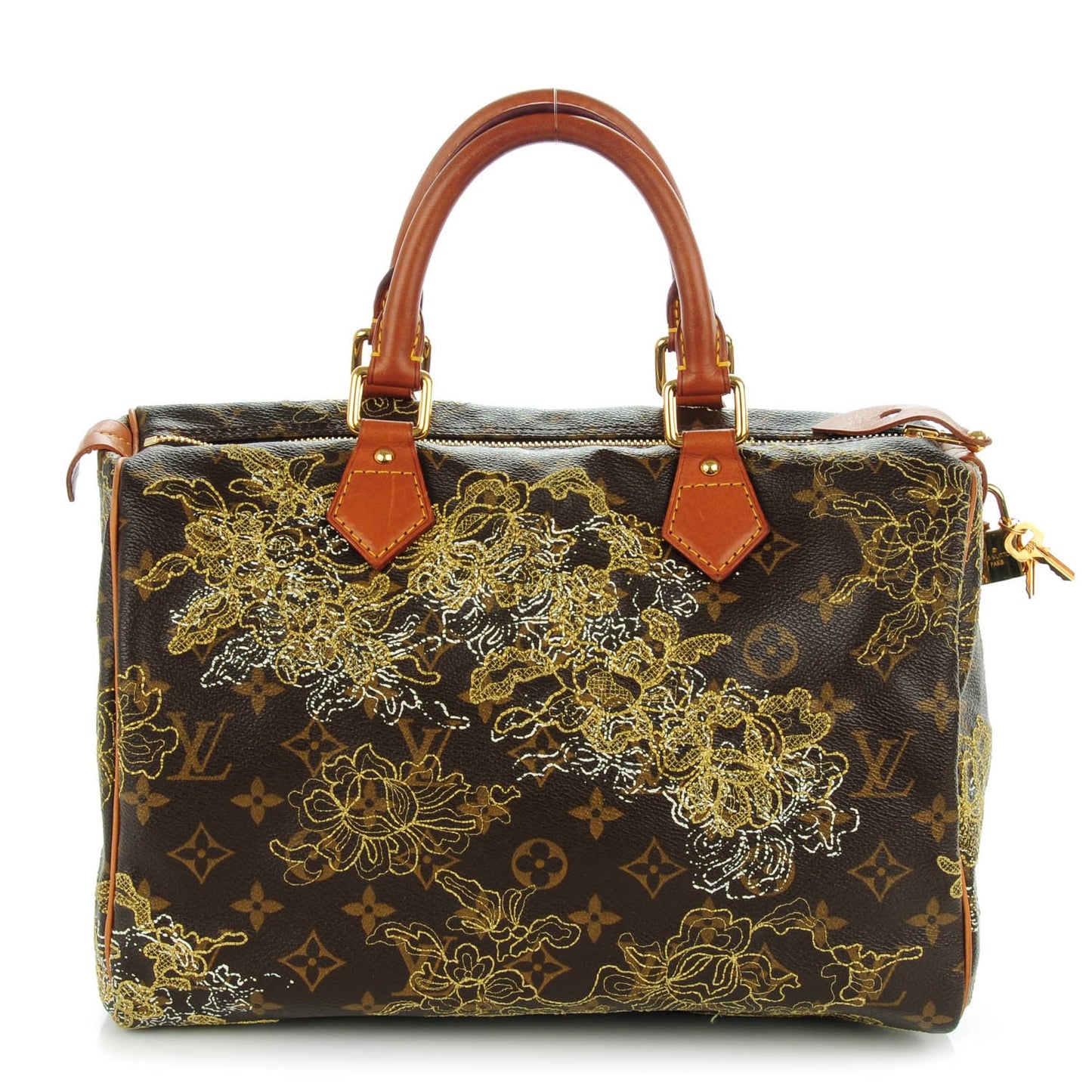 Monogram Dentelle Speedy 30 Gold