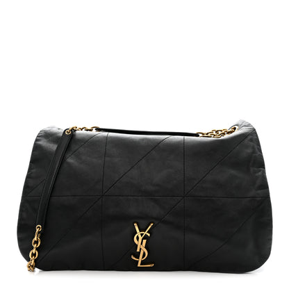Saint Laurent Lambskin Matelasse Monogram Large Jamie 4.3 Black 1 of 11