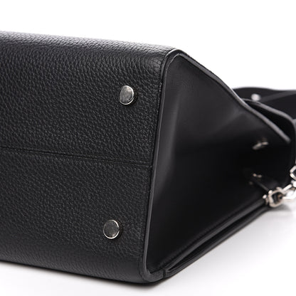 Christian Dior Grained Calfskin Medium Diorever Flap Black 12 of 12