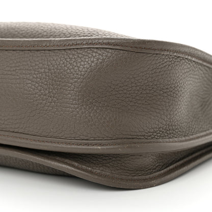 Hermes Taurillon Clemence Evelyne III PM Etain 10 of 11