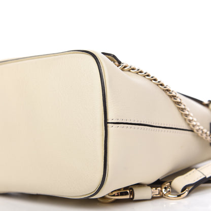 Chloe Suede Calfskin Mini Faye Backpack Off White 7 of 10