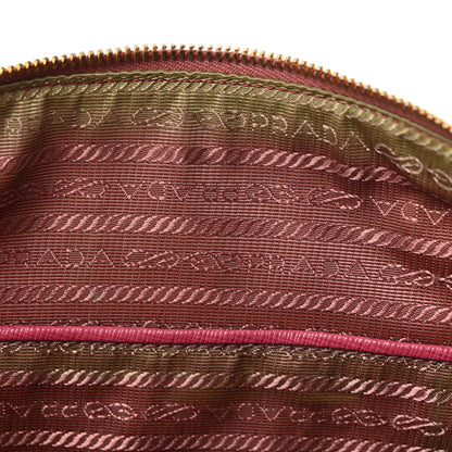 Prada Saffiano Lux Bowler Peonia 12 of 15