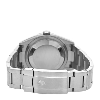 Rolex Stainless Steel 36mm Oyster Perpetual Watch Bright Blue 126000 3 of 4