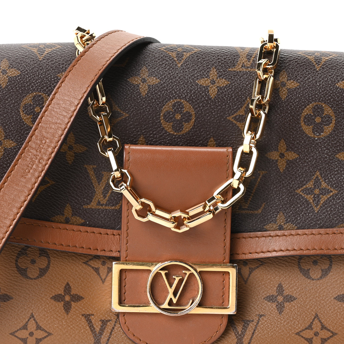 Louis Vuitton Reverse Monogram Dauphine MM 7 of 9