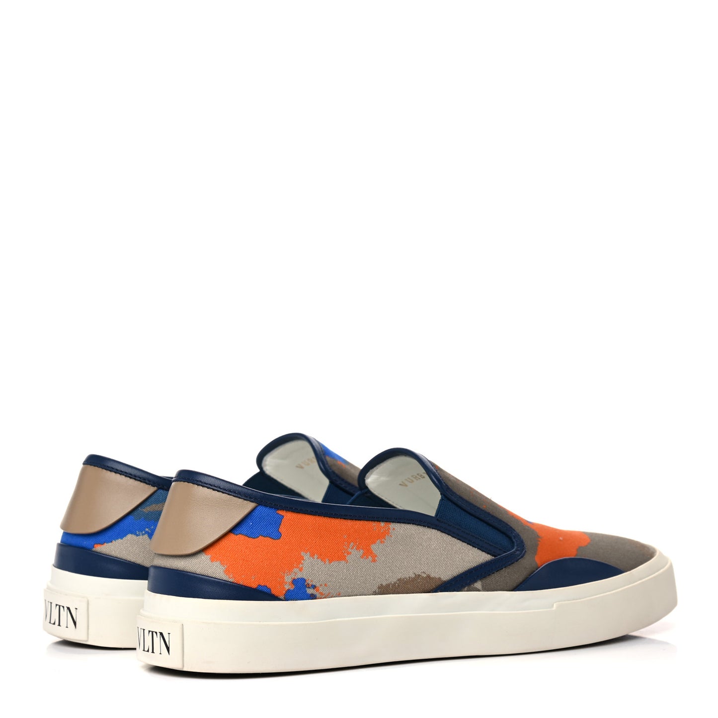 Canvas Camouart Womens Slip On Sneakers 41 Multicolor