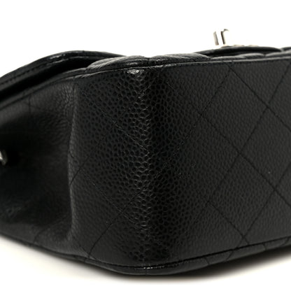Chanel Caviar Quilted Mini Square Flap Black 10 of 12