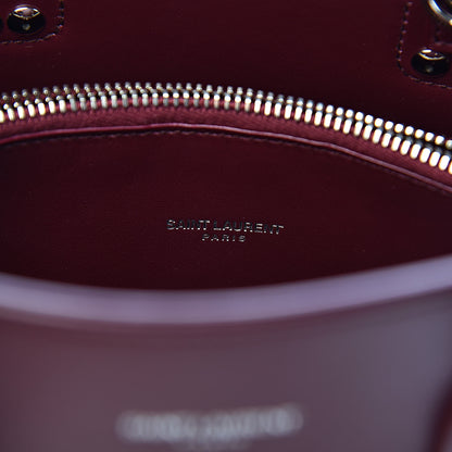 Saint Laurent Grained Calfskin Small Sac De Jour Bag Rouge Legion 7 of 10