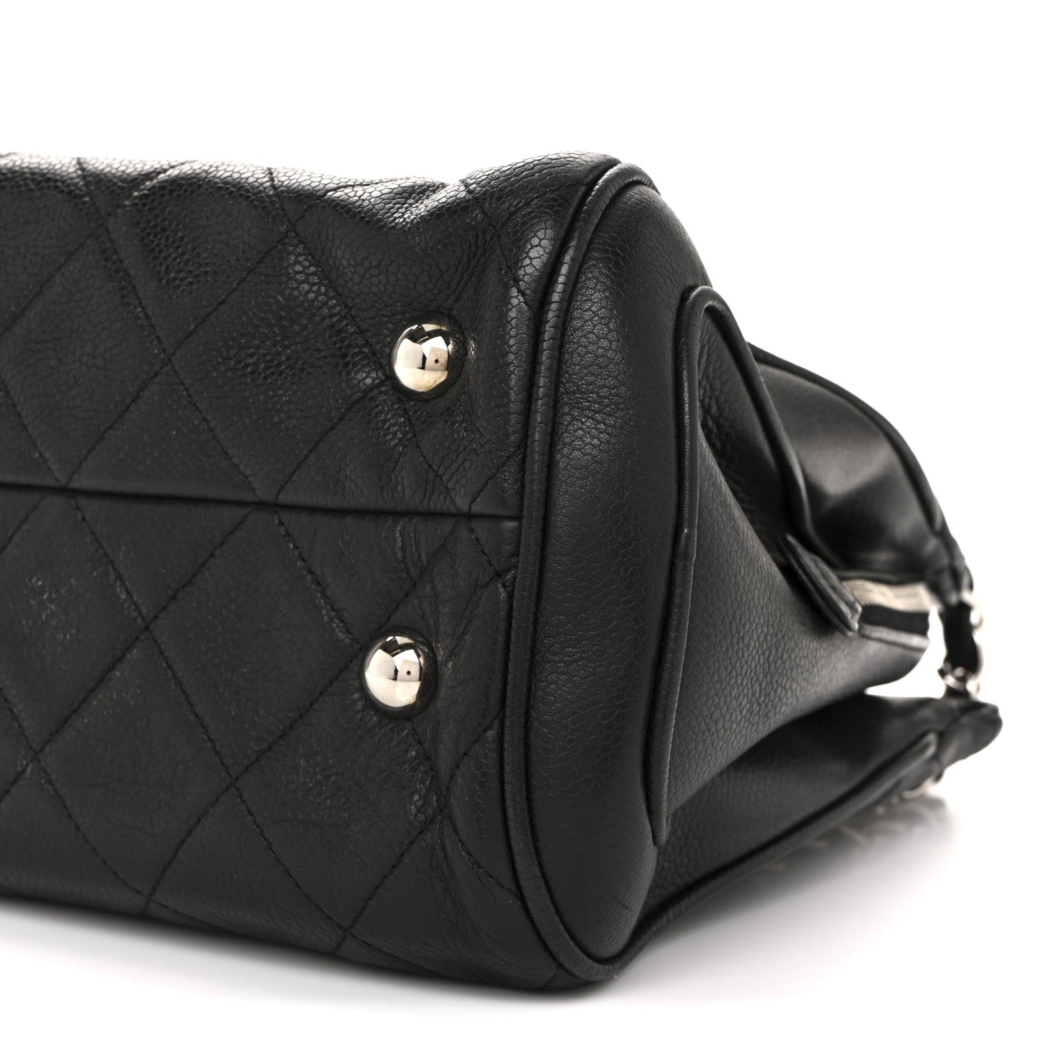 Chanel Caviar Quilted Shopping Tote Black 10 of 15