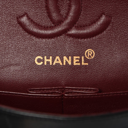 Chanel Lambskin Quilted Small Double Flap Black 6 of 9