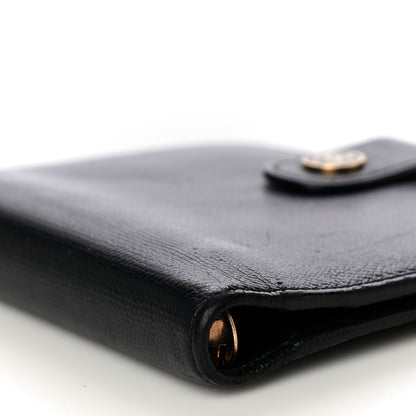 Chanel Grained Calfskin CC Button Pocket Agenda Cover Black 11 of 16