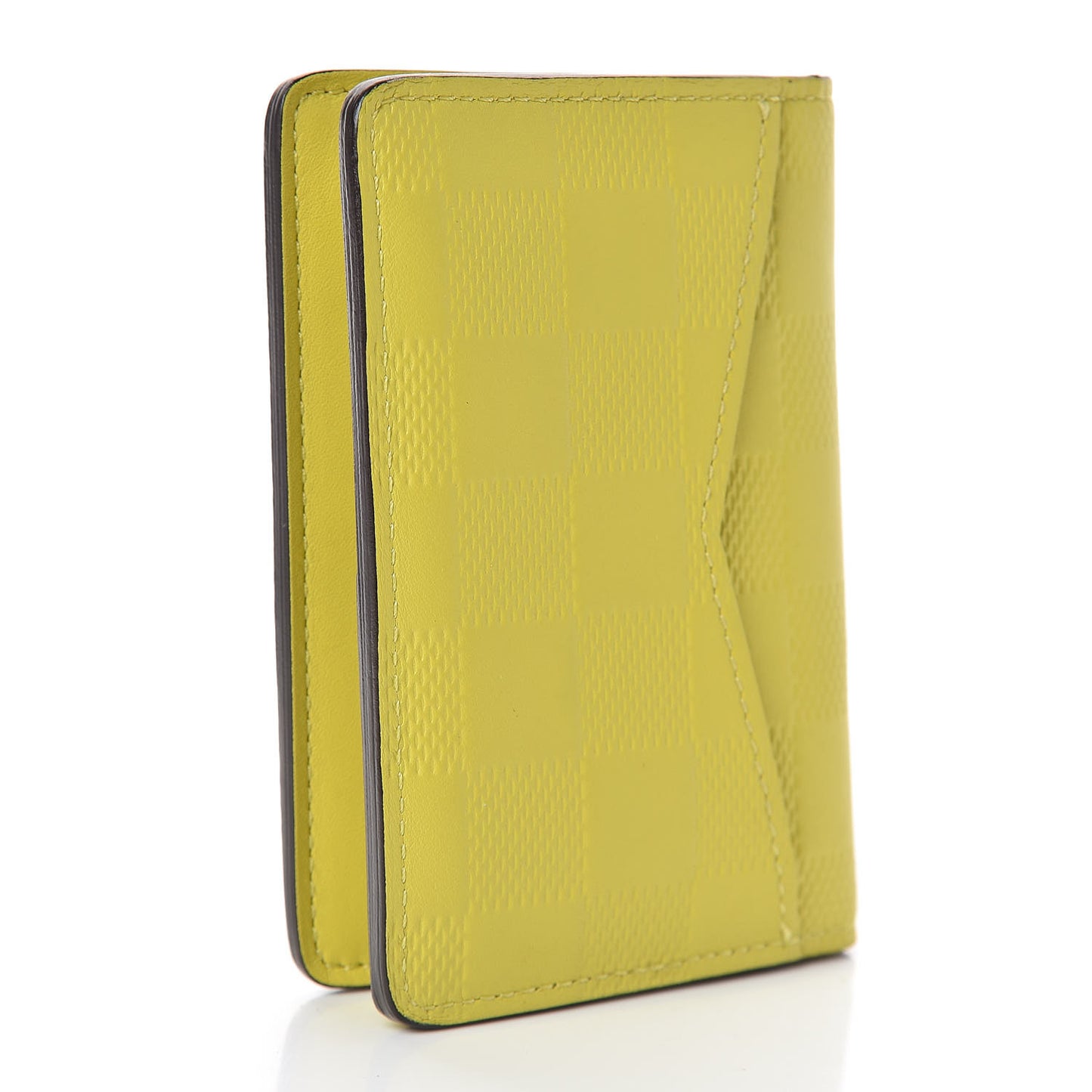 Damier Infini Pocket Organizer Vert Acide