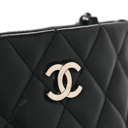 Chanel Calfskin Quilted Crossbody Bag Black 12 of 12