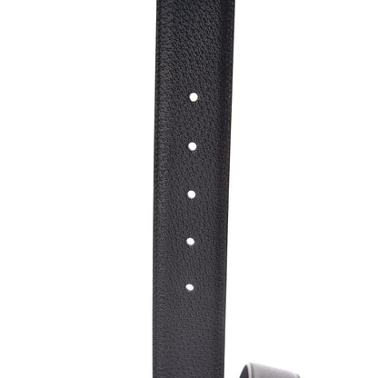 Gucci Textured Dollar Calfskin 40mm Belt 80 32 Black 4 of 6