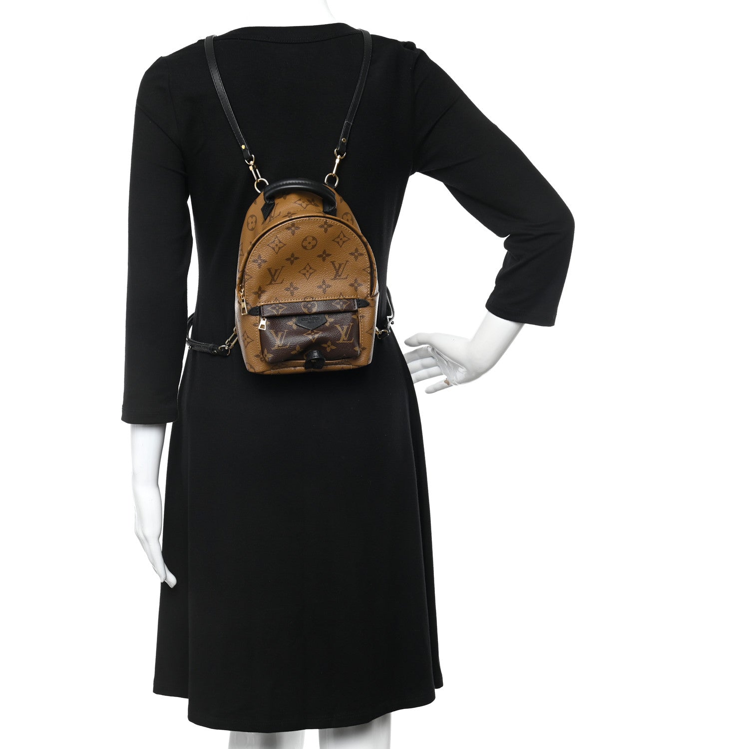 Louis Vuitton Reverse Monogram Palm Springs Backpack Mini 2 of 11