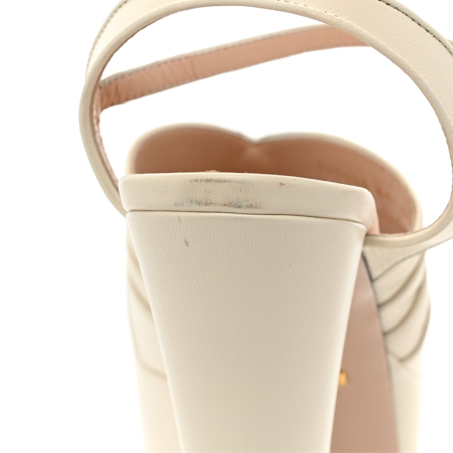 Malaga Kid Keyla Platform 60/155mm Slingback Sandals 41 Mystic White