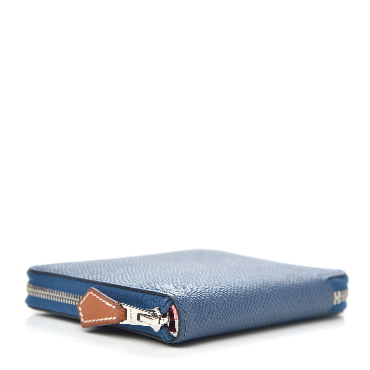 Hermes Epsom Silk'In Compact Wallet Deep Bleu 4 of 7
