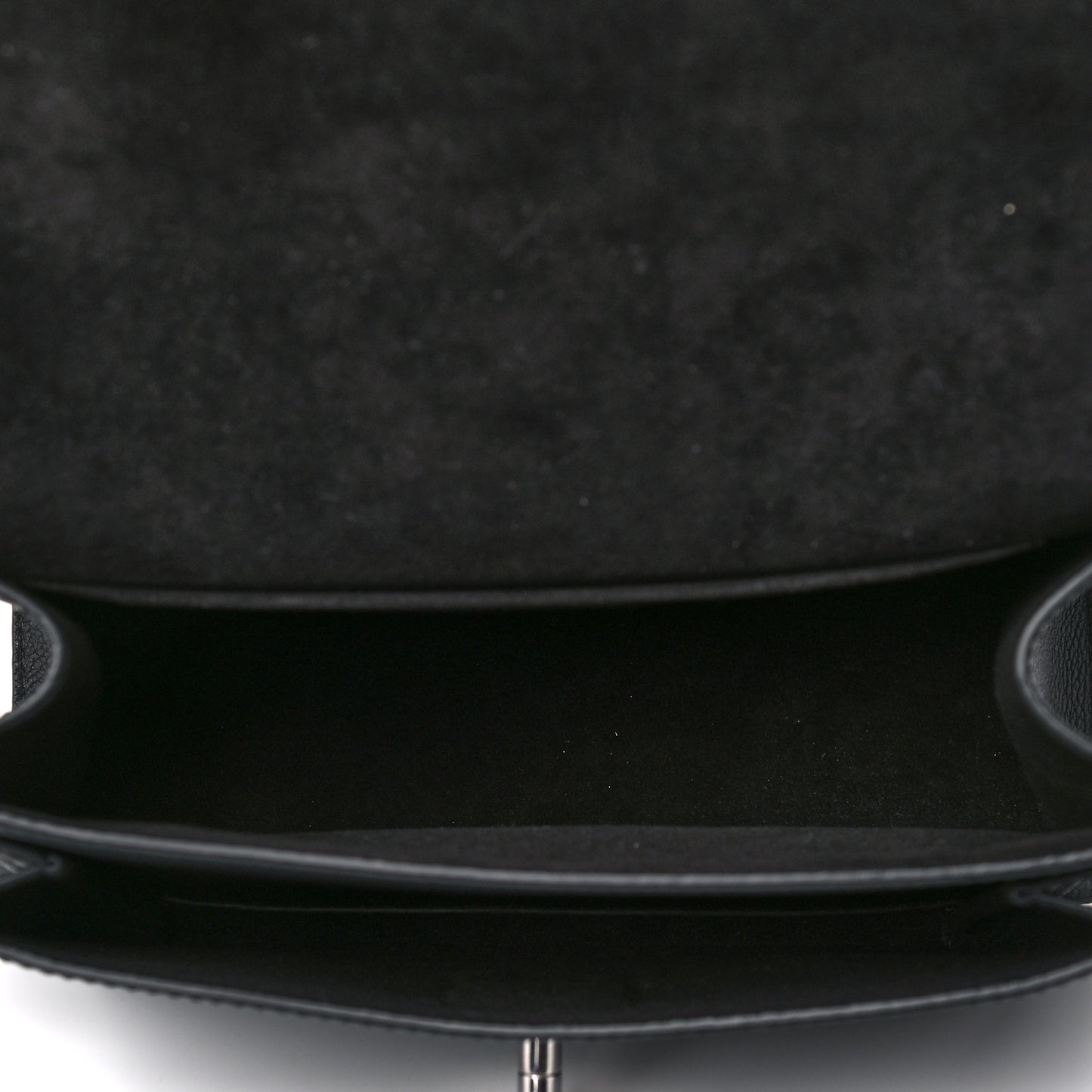 Soft Calfskin My Lockme Chain Bag BB Black